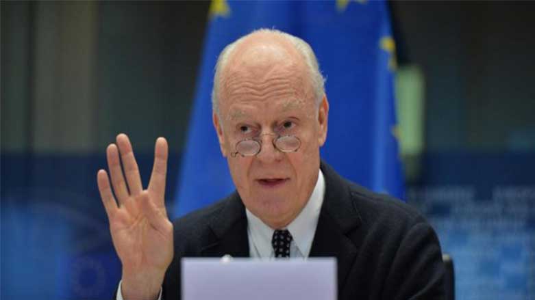 De Mistura daxwaza danûstandinên cidî ji Esed dike